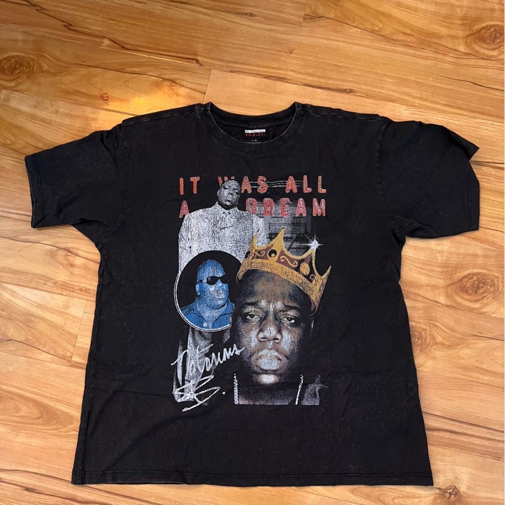 notorious BIG biggie smalls it was all a dream tee